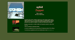 Desktop Screenshot of aphidzapper.com