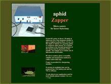Tablet Screenshot of aphidzapper.com